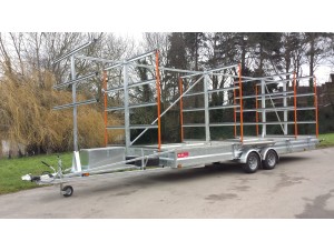 MT1865 RB 5x20 Centre Post Rowing Boat Trailer